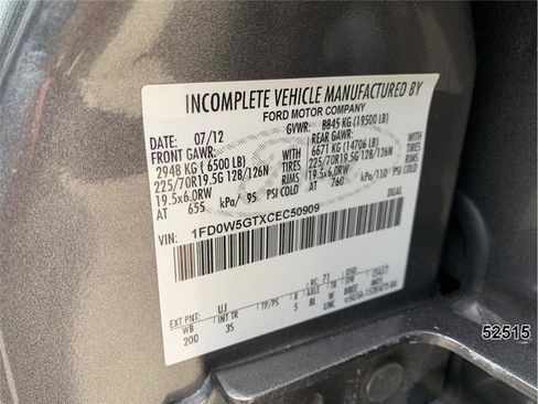 Used 2012 Ford F550 2WD Crew Cab Super Duty w/ Payload Upgrade Pkg image 16
