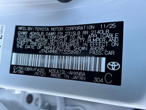 New 2026 Toyota Corolla SE image 26