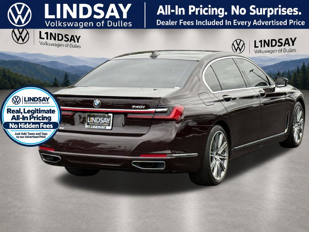 Used 2020 BMW 740i w/ Premium Package RWD image 7