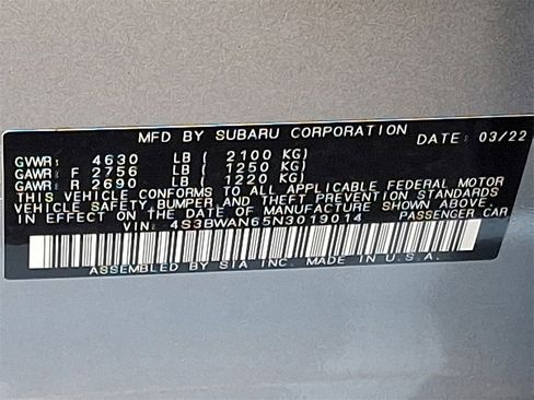 Used 2022 Subaru Legacy Limited image 28