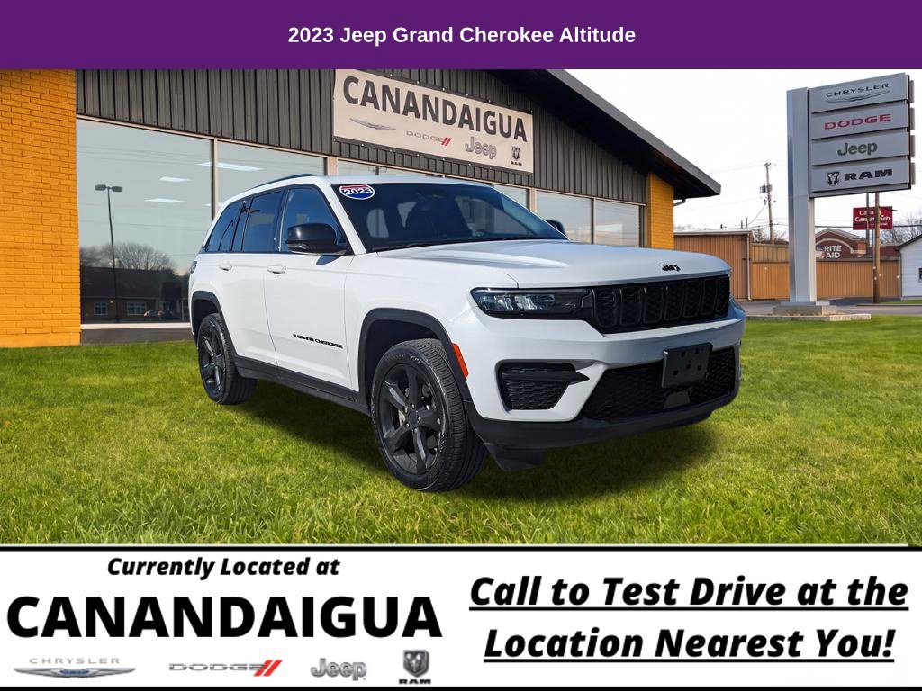 Used 2023 Jeep Grand Cherokee Altitude AWD/4WD 360° Tour