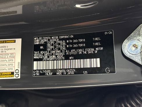 New 2026 Toyota 4Runner TRD Off-Road Premium AWD/4WD image 25