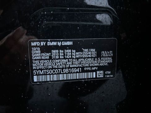 Used 2020 BMW X3 M w/ Executive Package image 34