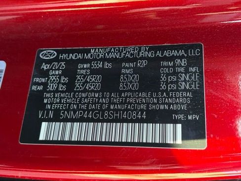 Used 2025 Hyundai Santa Fe Limited image 35