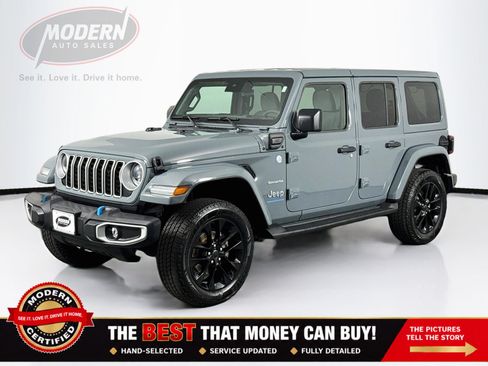 Used 2024 Jeep Wrangler Unlimited Sahara w/ Safety Group AWD/4WD image 1