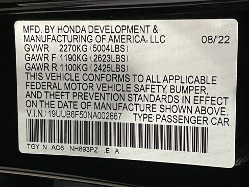 Used 2022 Acura TLX SH-AWD w/ A-SPEC Pkg image 25