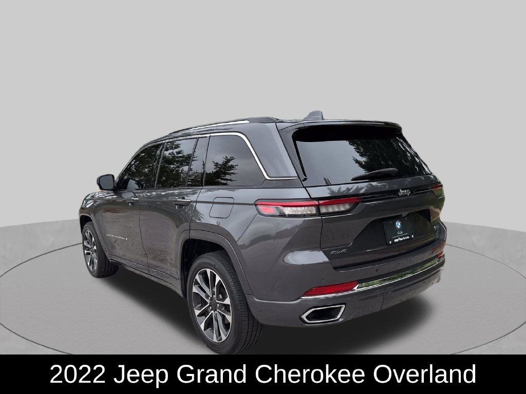 Used 2022 Jeep Grand Cherokee Overland AWD/4WD image 3