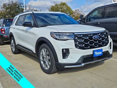 New 2026 Ford Explorer Platinum
