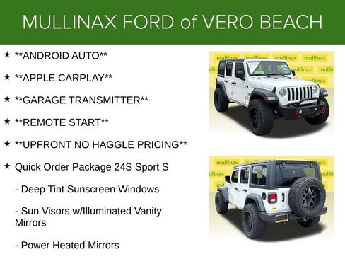 Used 2018 Jeep Wrangler Unlimited Sport S AWD/4WD image 11
