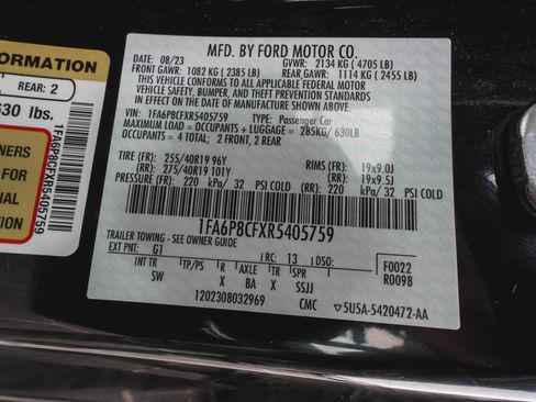 Used 2024 Ford Mustang GT Premium w/ GT Performance Package image 13