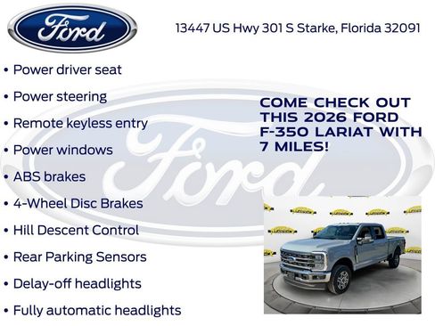 New 2026 Ford F350 Lariat image 20