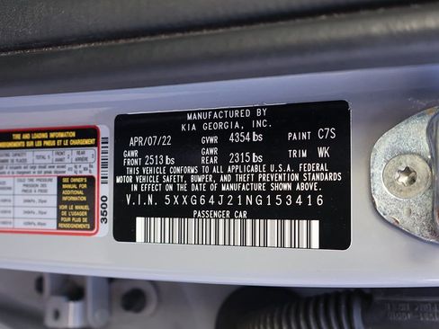 Used 2022 Kia K5 GT-Line w/ GT-Line FWD Premium Package image 53