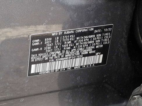 Used 2023 Subaru Ascent Touring image 37