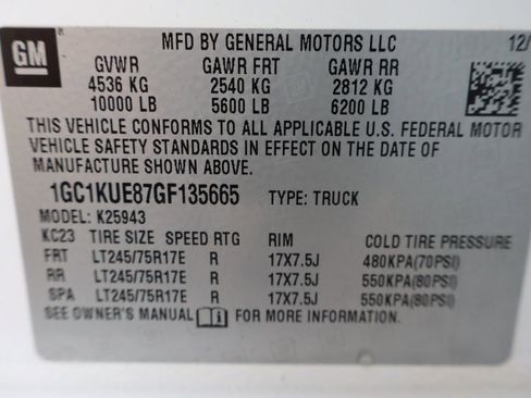 Used 2016 Chevrolet Silverado 2500 W/T image 44