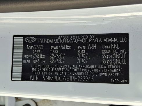 Used 2023 Hyundai Tucson SEL AWD/4WD image 27