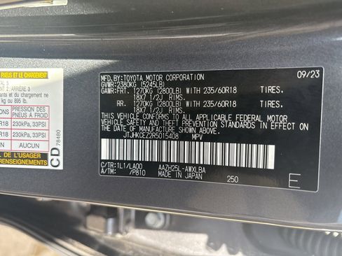 Used 2024 Lexus NX 300h AWD w/ Vision Package image 35