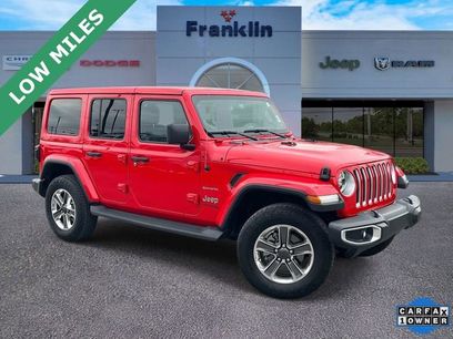 Certified 2020 Jeep Wrangler Unlimited Sahara w/ LED Lighting Group