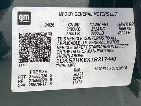 New 2026 GMC Yukon XL AT4 w/ AT4 Premium Plus Package AWD/4WD image 20