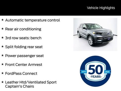 Used 2024 Ford Explorer Platinum w/ Technology Package AWD/4WD image 16