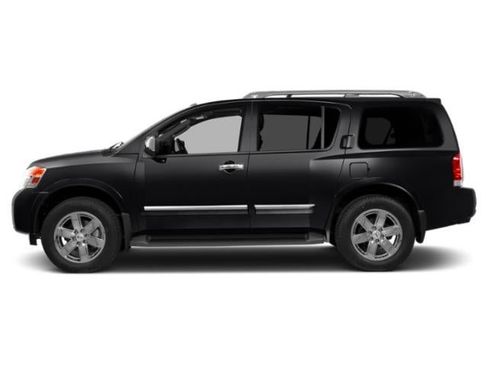 Used 2015 Nissan Armada Platinum w/ 2nd Row Captain Seat Package RWD image 2