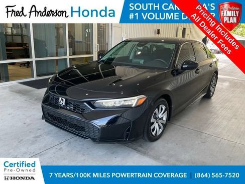 Certified 2025 Honda Civic LX image 1