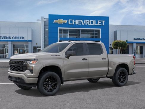 New 2026 Chevrolet Silverado 1500 Custom w/ LPO, Dark Essentials Package AWD/4WD image 6