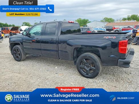 Used 2017 Chevrolet Silverado 1500 W/T w/ Black Out Edition AWD/4WD image 3