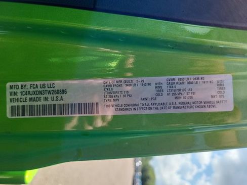 New 2026 Jeep Wrangler Unlimited Sport AWD/4WD image 25