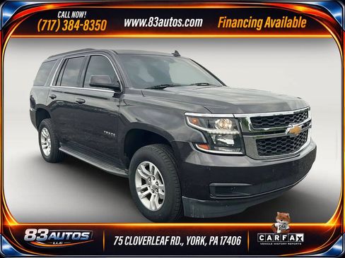 Used 2017 Chevrolet Tahoe LT AWD/4WD image 1
