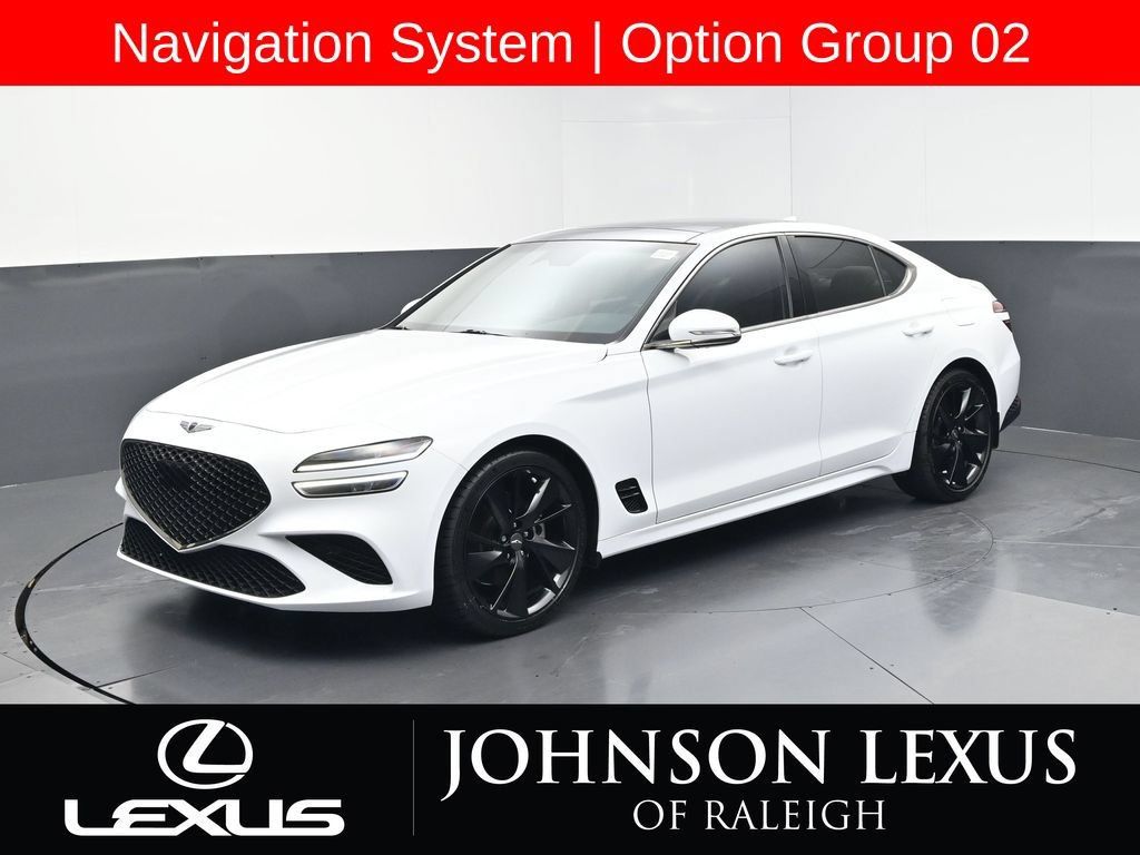 Used 2023 Genesis G70 2.0T w/ Sport Prestige Package RWD image 1