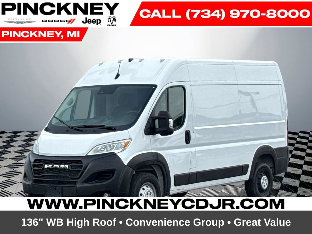 Used 2023 RAM ProMaster 2500 w/ Convenience Group FWD image 1