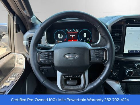 Certified 2023 Ford F150 Platinum w/ Equipment Group 701A High AWD/4WD image 12