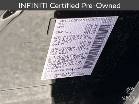 Certified 2025 INFINITI QX60 Luxe AWD/4WD image 33