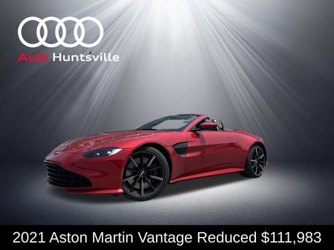 Used 2021 Aston Martin V8 Vantage Roadster RWD image 1