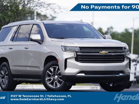 Used 2022 Chevrolet Tahoe LT w/ Luxury Package RWD image 1