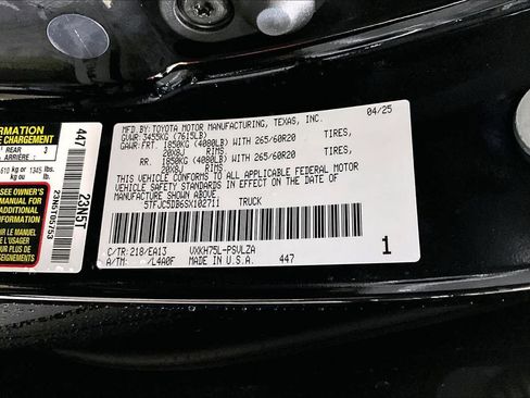 Certified 2025 Toyota Tundra Limited image 36