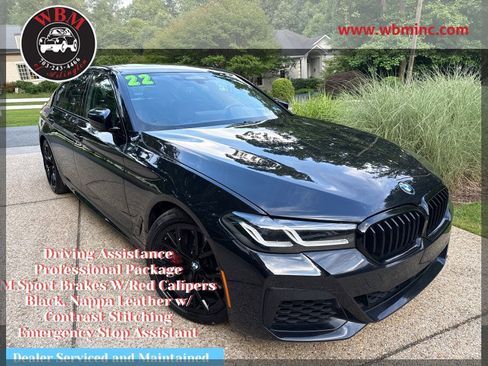 Used 2022 BMW M550i xDrive AWD/4WD image 1