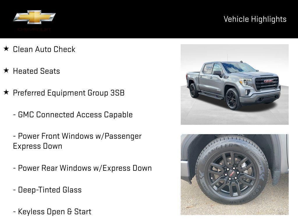 Used 2021 GMC Sierra 1500 Elevation w/ LPO, Elevation Black Package AWD/4WD image 20