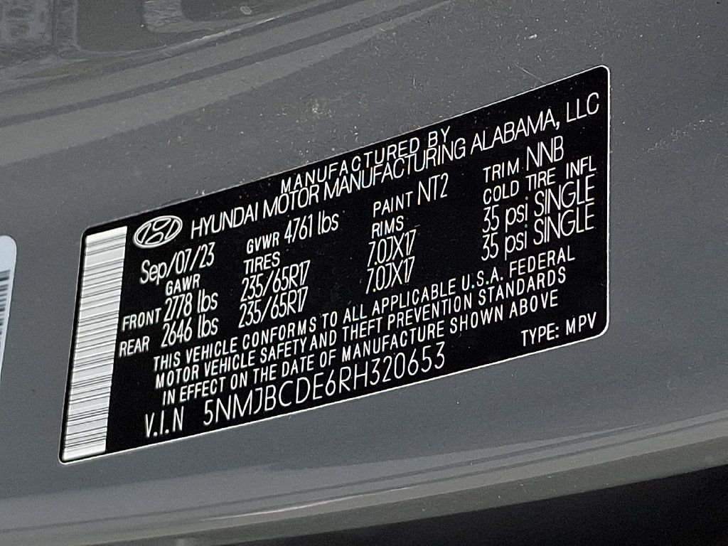 Used 2024 Hyundai Tucson SEL AWD/4WD image 28