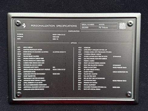 Certified 2022 Ferrari F8 Tributo RWD image 25