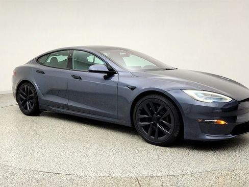 Used 2021 Tesla Model S Plaid AWD/4WD image 3