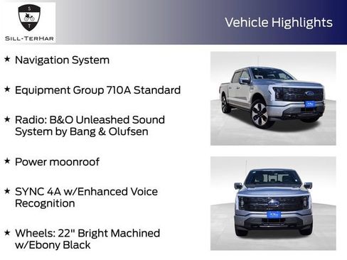 Certified 2023 Ford F150 Lightning Platinum AWD/4WD image 4