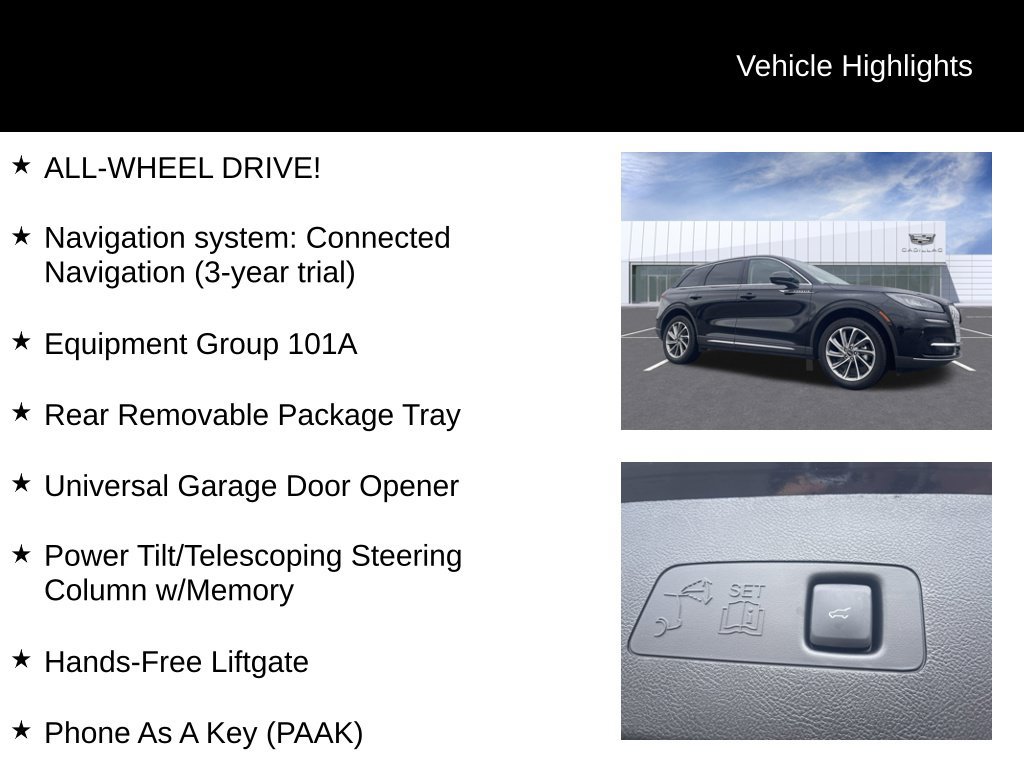 Used 2024 Lincoln Corsair AWD w/ Equipment Group 101A image 10