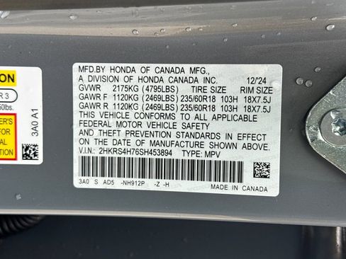 Certified 2025 Honda CR-V EX-L image 30