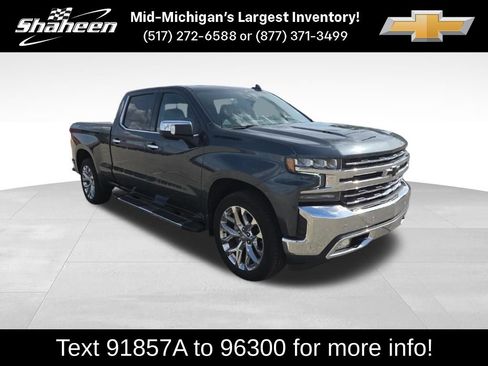 Used 2021 Chevrolet Silverado 1500 LTZ w/ Technology Package AWD/4WD image 1