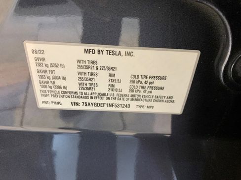 Used 2022 Tesla Model Y Performance AWD/4WD image 56