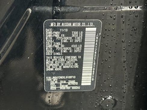 Used 2020 Nissan Armada SL w/ Premium Package image 36