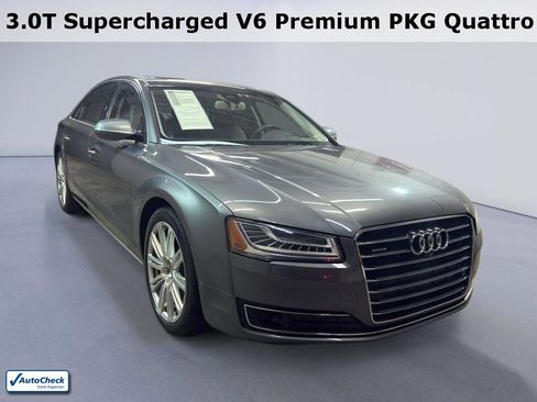 Used 2015 Audi A8 L 3.0T w/ Premium Package image 1