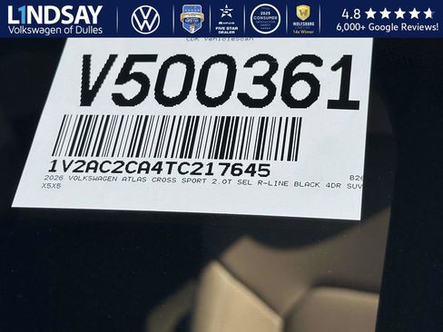 New 2026 Volkswagen Atlas Cross Sport SEL R-Line image 22