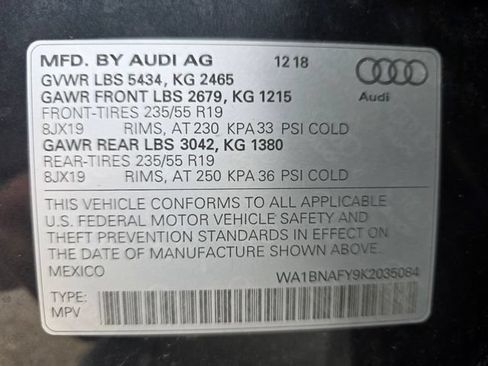 Used 2019 Audi Q5 2.0T Premium Plus w/ Premium Plus Package AWD/4WD image 29